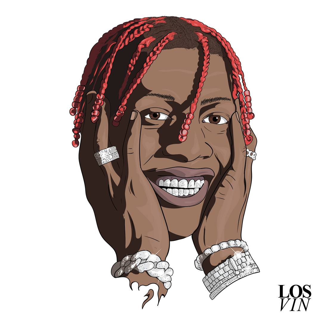 Lil Yachty Cartoon Drawing - Download the app to get started