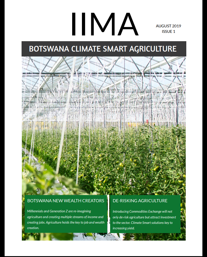 BwSlice's tweet photo. Check out the newly launched Botswana Climate Smart Agriculture newsletter! It explores the many untapped opportunities in the Agriculture sector and how the current generation is re-imagining Agriculture.

Read the full newsletter here: 

https://t.co/er5b4JhbVt

#LocalKaMonate https://t.co/51pHydymo3