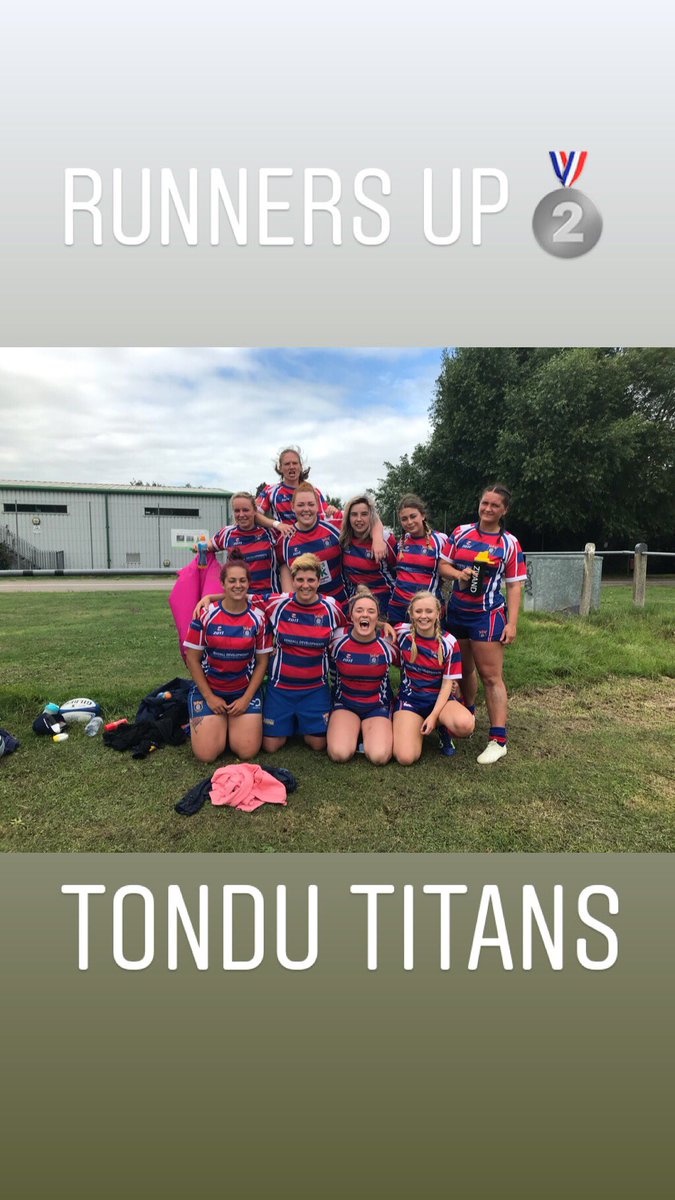 tondu_titans's tweet photo. Well done to the ladies taking part in the Aretians 10s coming home with 2nd place you all worked so hard! 

Absolutely smashed it and gave it their all! Everyone played out of position and all worked together as one on that pitch. 
Thanks for the hospitality Aretians RFC💗🖤 https://t.co/4rryHru32X