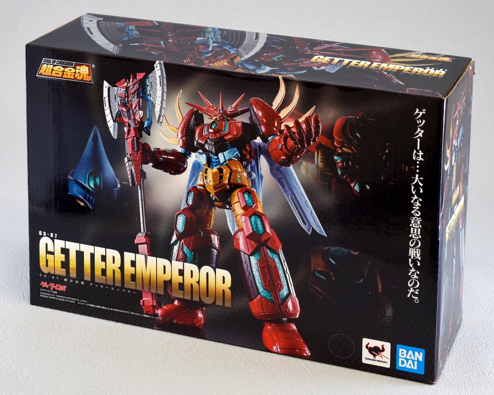 超合金魂。GX-87ゲッターエンペラー。 超合金魂 GX-87 ゲッターエンペラー | 魂ウェブ