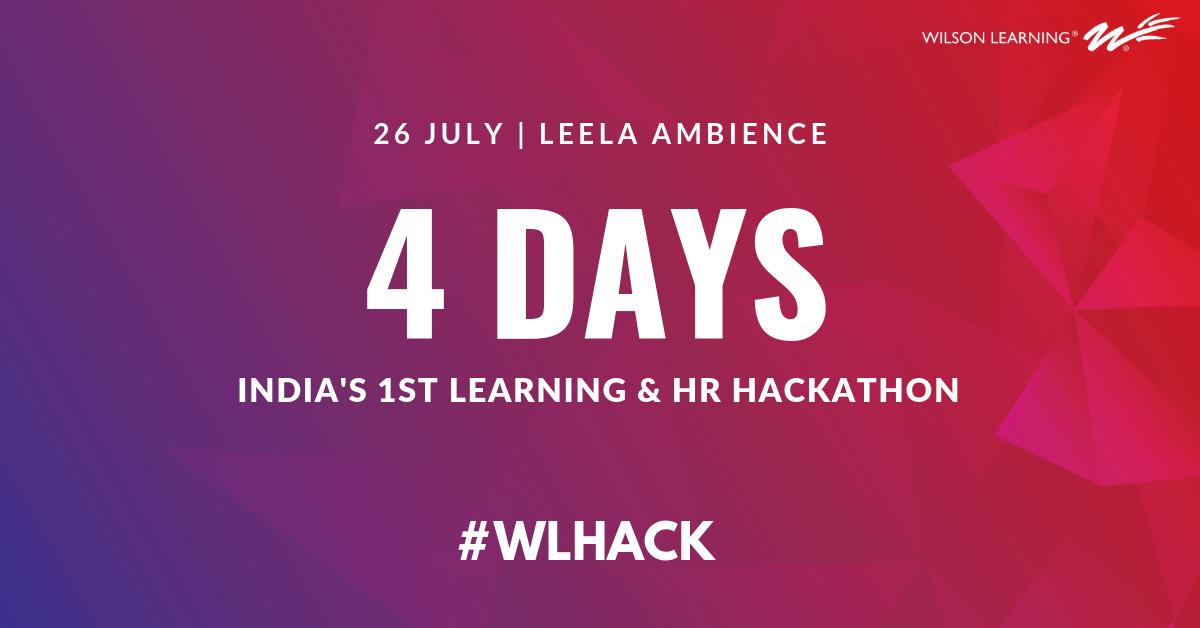 WL_India's tweet photo. We are thrilled to host India's 1st Learning and HR Hackathon! With just 4 days to go our preparations are in full swing. We are excited, are you? 
https://t.co/ocYfS0uMZP

#WLHACK #innovations #hackathon #HR #learning https://t.co/7EqT8dKSnG