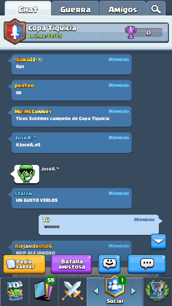 Campeones 😌! Volver a celebrar otra copa con @TicosEmpire  mis compis lo hicieron de la mejor manera love u

<a href="/Axelvalverde01/">Axel</a> <a href="/Julian_CRC/">Julián™</a> <a href="/JoseA_eS/">José A.</a> <a href="/EleoJp/">Eleo27⭐</a> @jstevenvargass1 @Alejandro506_GG MVP

Ticos unidos jamás serán vencidos 😌😂