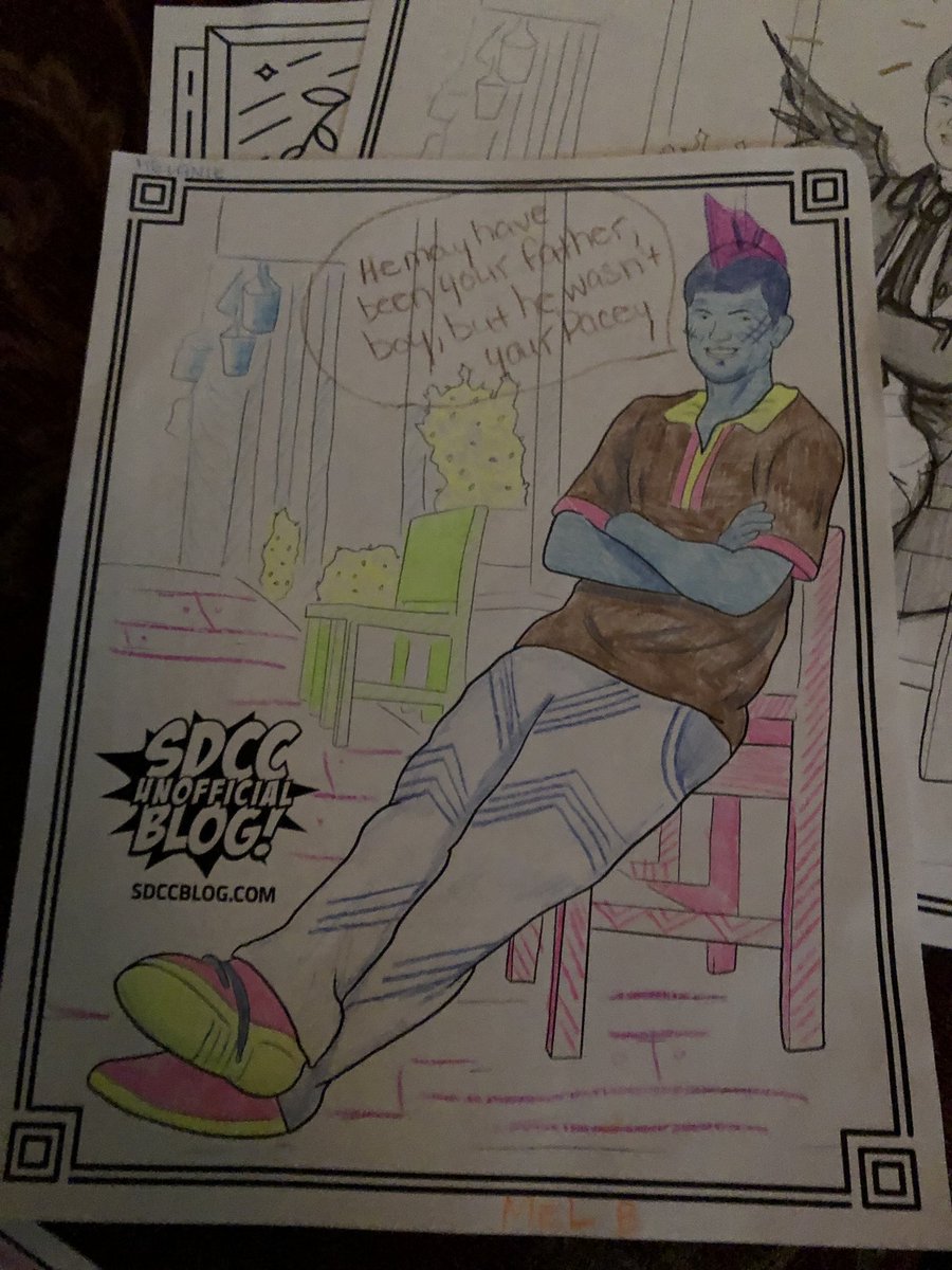 SD_Comic_Con's tweet photo. So many amazing #PaceyCon coloring contest entries! Congrats to our winners https://t.co/SqofXb8BaD