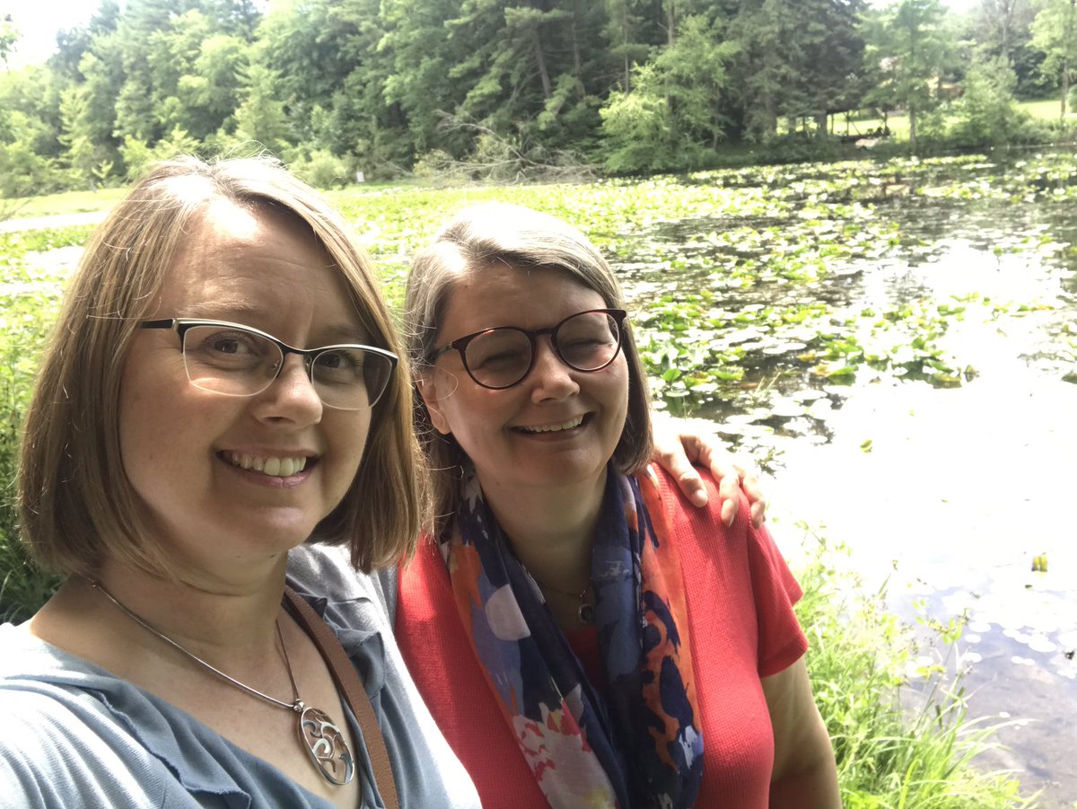 kimgadsdon's tweet photo. My sister. My best friend. 
#Pinecroft moment. https://t.co/hcVR4umybS