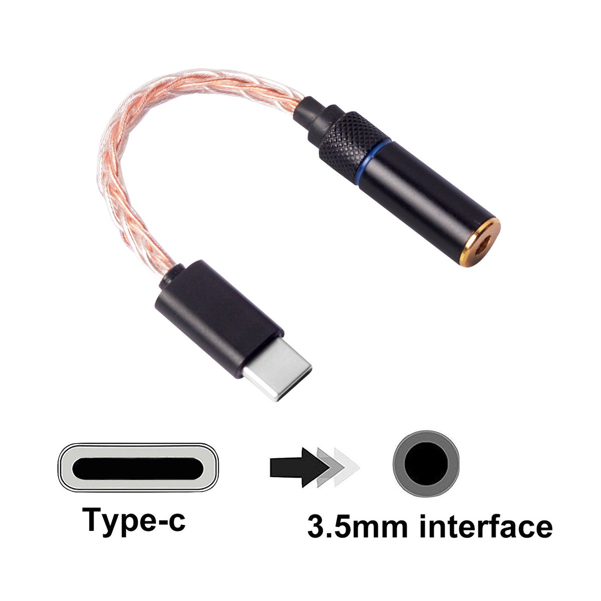okcscaudio's tweet photo. Digital Type-c Adapter Cable to 2.5mm/3.5mm/4.4mm, easy to get for free. 😍😍😍
1. follow @okcscaudio &amp;RT
2. follow our aliexpress store. 
5pcs for free by lottery. end in 23th, july.
https://t.co/O3Tk5MbSUg https://t.co/5IePsTuWeR