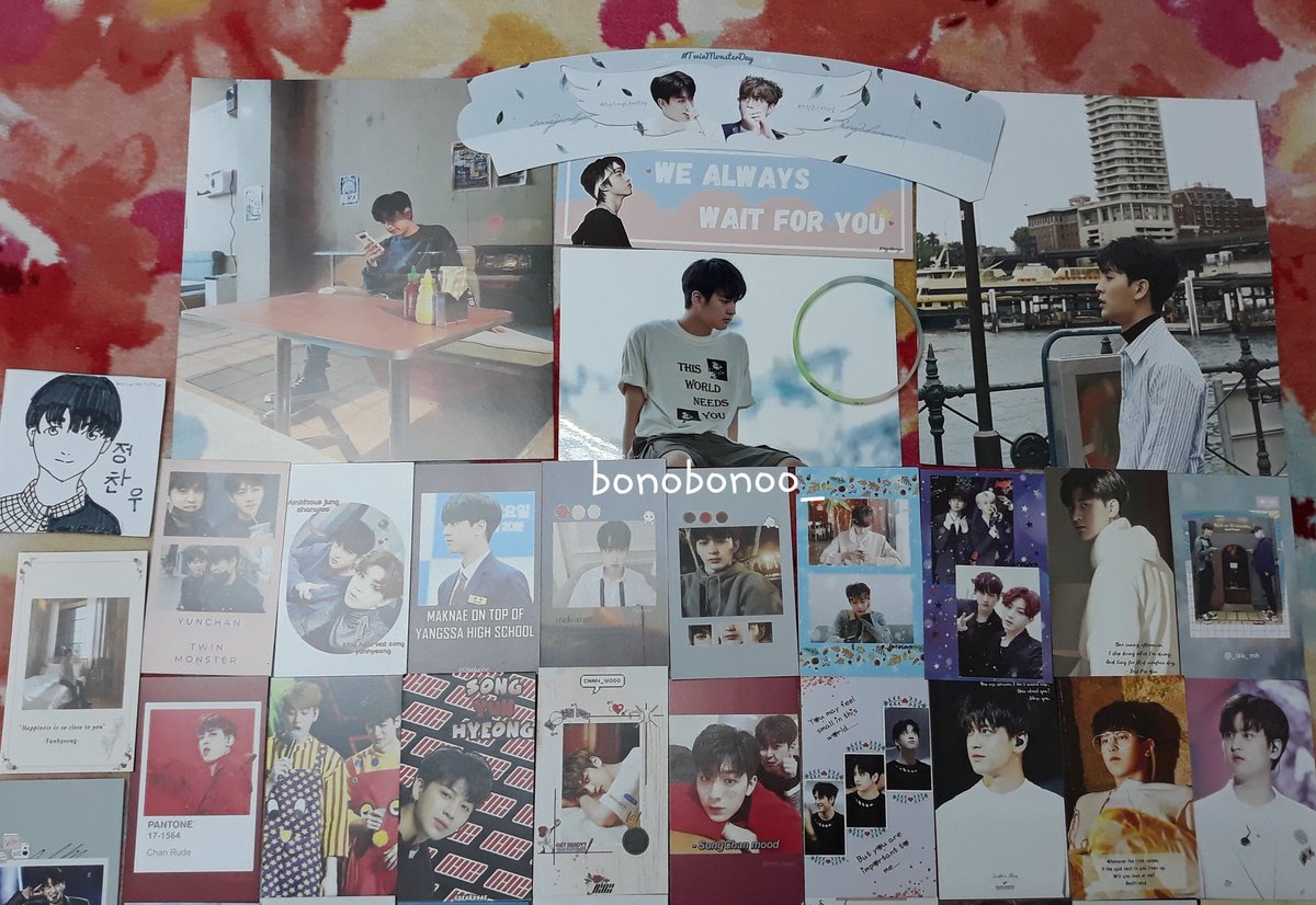 bonobonoo_'s tweet photo. 2019.07.20

My seventh cup sleeve event. Thank you organiser @TwinMonsterDay♥️

My 2nd time distribute my freebies collab with my sis. Thank you traders and of course the organiser.😍

Really love it so much! 😍

#latepost #iKON #CupSleeveEvent #Chanwoo #Yunhyeong #TwinMonsterDay https://t.co/dqsFOxNiyO