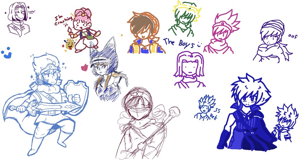 thank you to everyone who drew and anyone who stopped by!! i had fun drawing tonight! :)