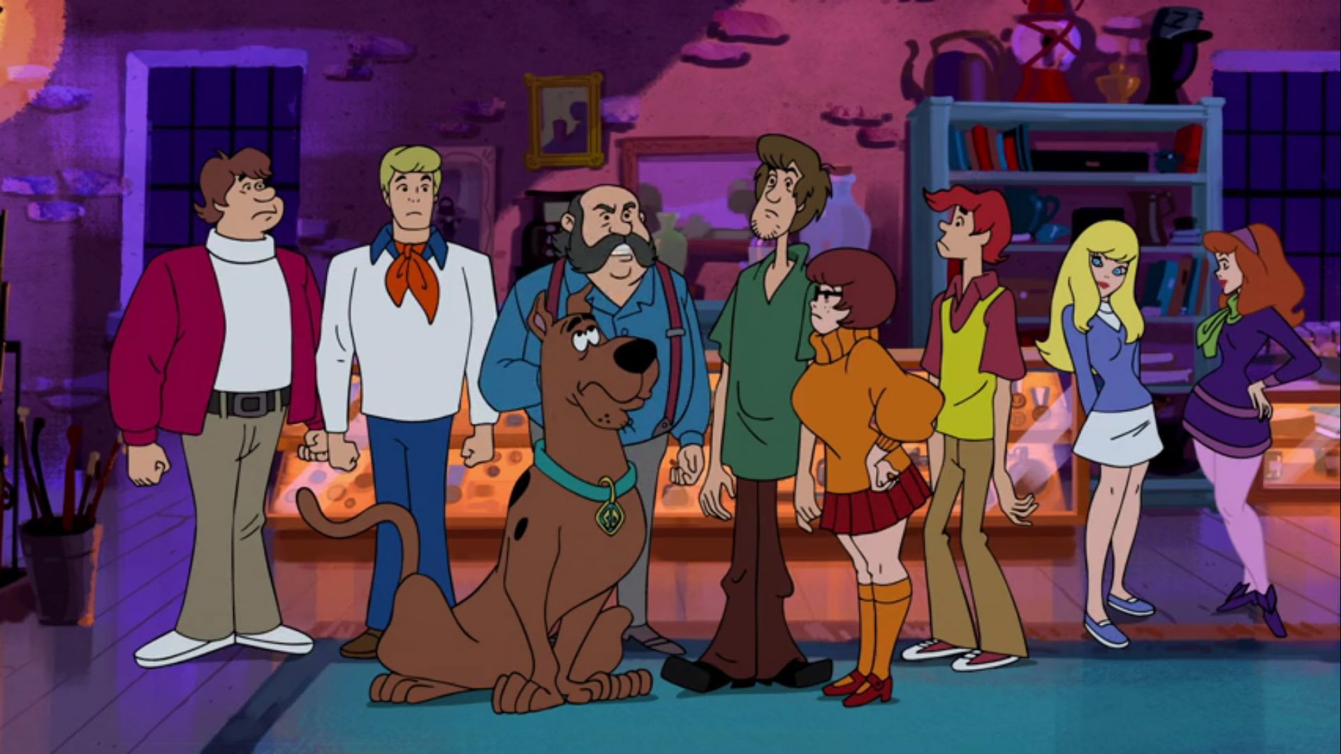 “I'm watching Scooby-Doo and Guess Who? 