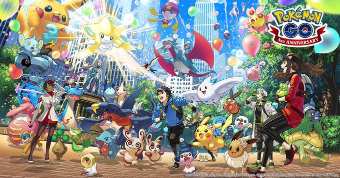 ポケモンgo めでたいねぇ 3周年だから ドン ワンピースコラボ あさなぎの雑記 22