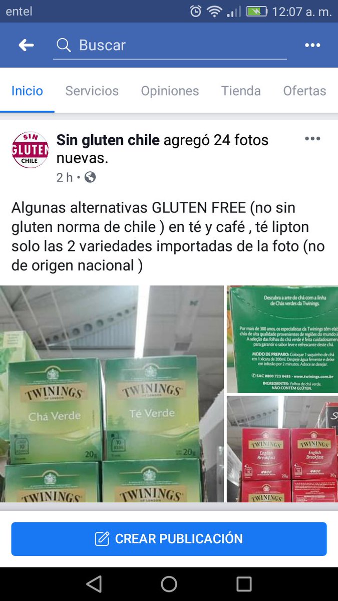 Sin Gluten Chile Singlutenchile Twitter
