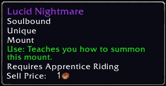 cepartek's tweet photo. Check out this item I just got! [Lucid Nightmare] #Warcraft https://t.co/p3JgdhT2Cz