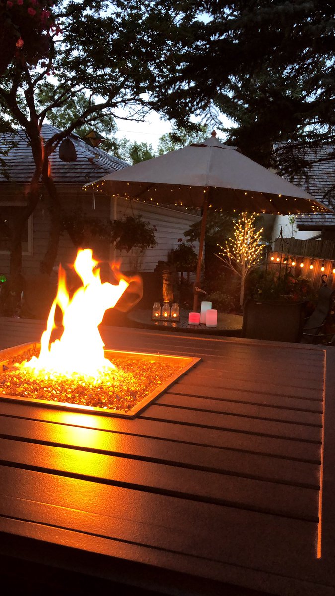HeatherKlimchuk's tweet photo. Finally a Fire Table night with Family! A moment to treasure! Photo by @KyKlimchuk https://t.co/igOBfXnrQC