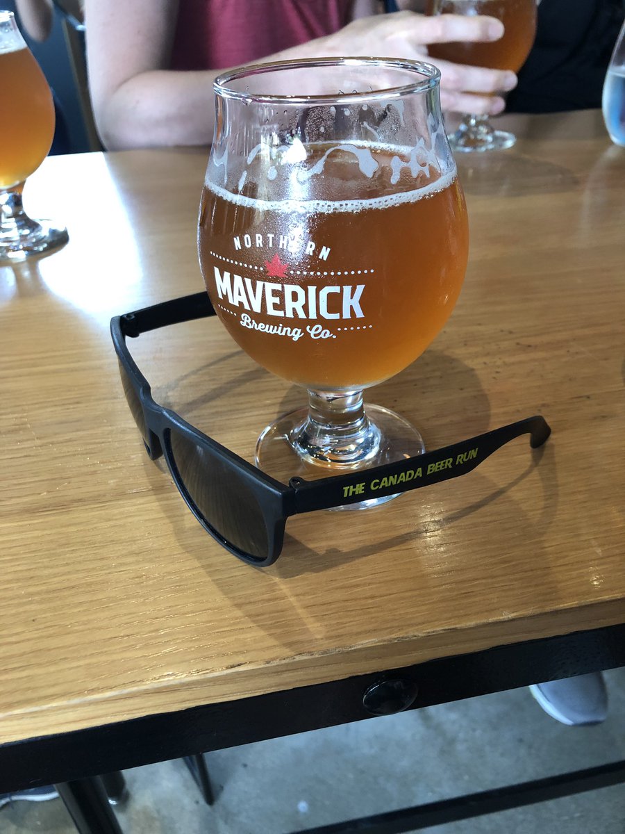 TobiasCode's tweet image. Thanks for a cold one @NorthernMavBeer after a hot @RunTOBeer today 🍺🏃🏻‍♂️