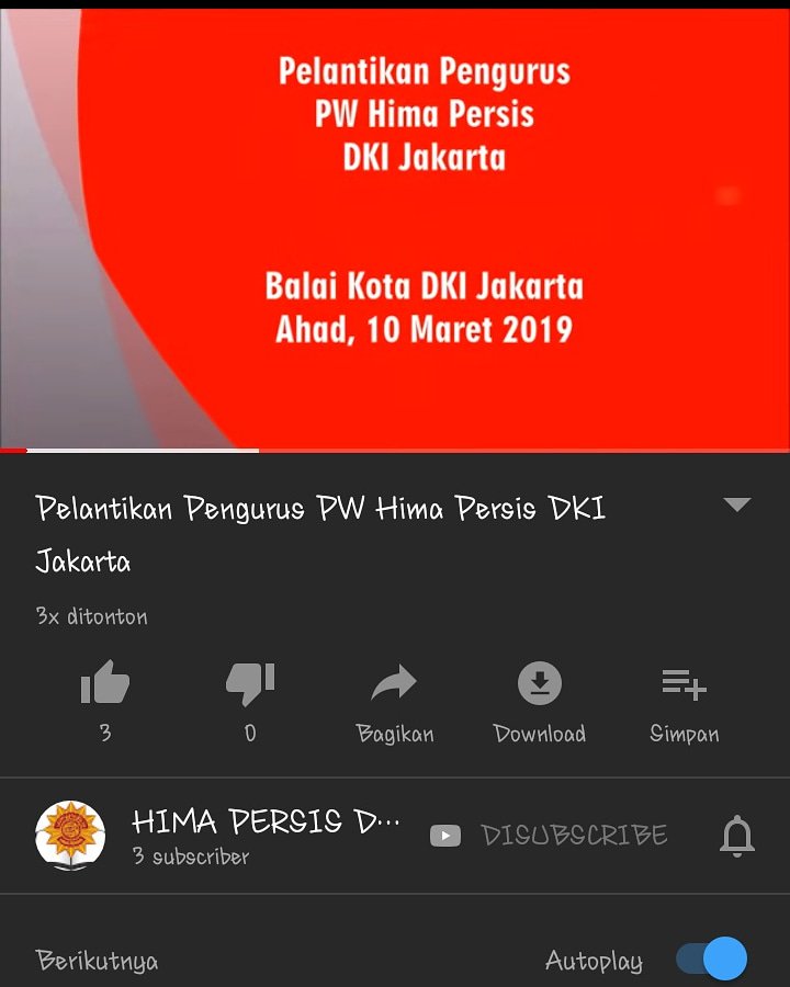 youtu.be/pX_LTWq1OYk

Tonton, Like, Subscribe and Share

Official Youtube Channel PW Hima Persis DKI Jakarta

Creator :
Bid. DIK PW Hima Persis DKI Jakarta

.
#YoutubeChannel #Himapersis #dkijakarta