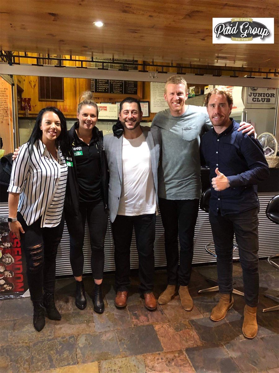 paidgroup2016's tweet photo. Fantastic  weekend out to both sold  out functions .
Thanks  to fletch, katie brennan, nicola stevens peter daicos &amp; the charismatic  enigma &amp; genuine  good bloke evan hocking  for completing the day. https://t.co/ety5Epcw5w