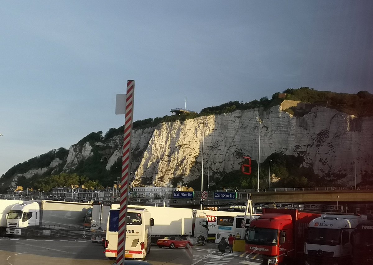 AHSChaplaincy's tweet photo. Hello England, we're back! Coach 1 are busy singing about the White Cliffs of Dover. Last leg of our journey back from @taize with the other @ABYyouthtrust pilgrims. #taize2019 https://t.co/wMz6ejYgmZ