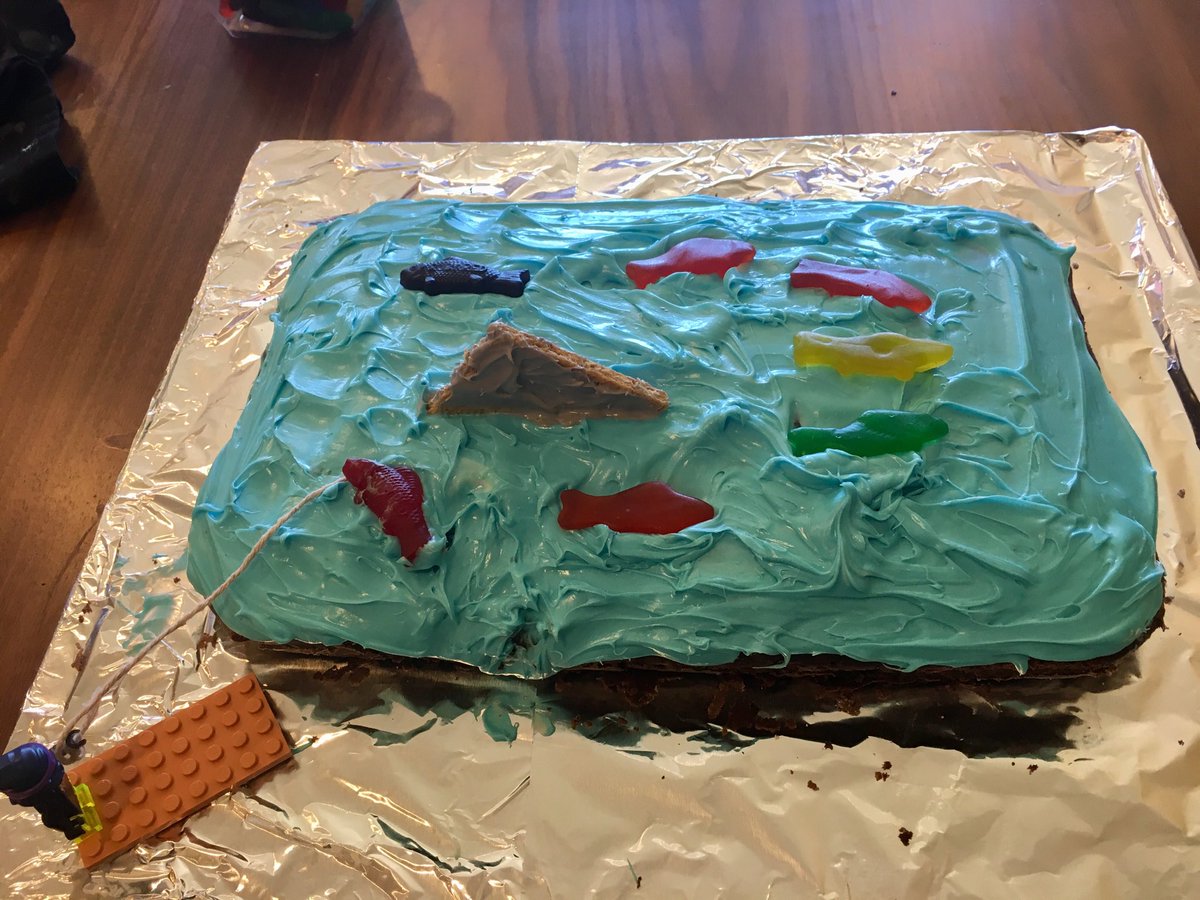 This is what happens when you let your 8 yr old binge ⁦<a href="/NailedIt/">Nailed It!</a>...