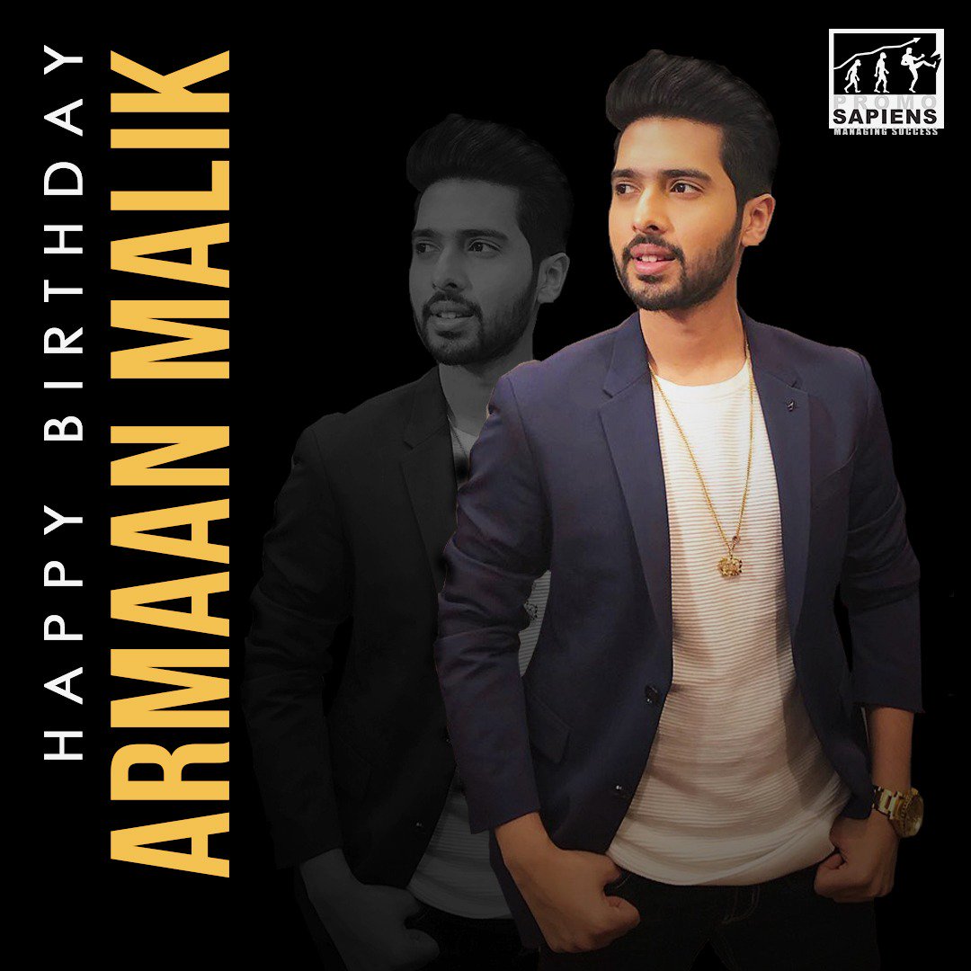 ThePromoSapiens's tweet photo. Happy Birthday @ArmaanMalik22!
The one who touched our soul with his melodious voice. https://t.co/OVaP7BrWCQ
