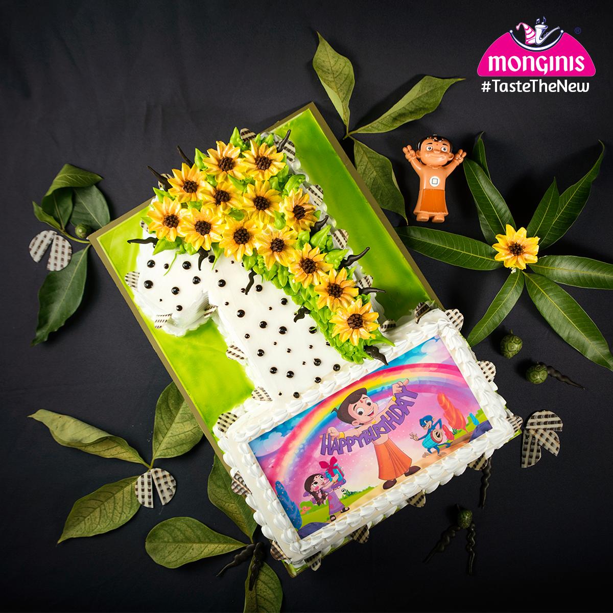 MonginisIndia's tweet photo. Celebrate special occasions such as the 1st birthday of your child or your 1st anniversary with this Numeric cake from our ‘Fusion Cakes’ range. Customize it with #DesignerElements and even a picture! Available at Mumbai, Thane &amp; Navi Mumbai. 
#Monginis #NewLaunch #TasteTheNew https://t.co/J8uzYGkkxJ