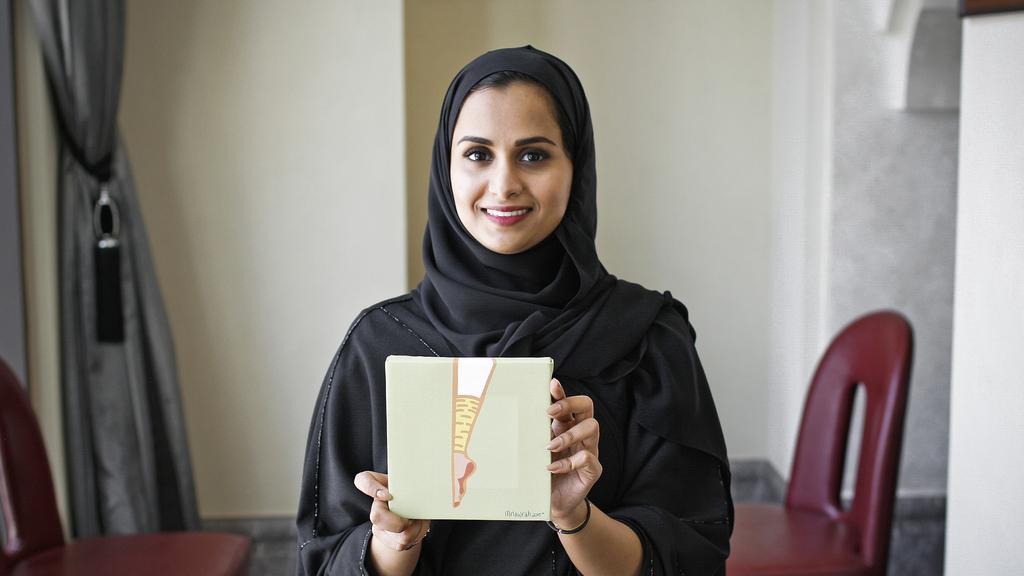 ReachMentoring's tweet photo. Aysha Al Hemrani is a young Emirati artist, well-known for her caricature drawings. She creates bags and purses with drawings inspired by the heritage of the UAE. 
https://t.co/BJjhbdkAeJ https://t.co/c3LQ4hnKuA