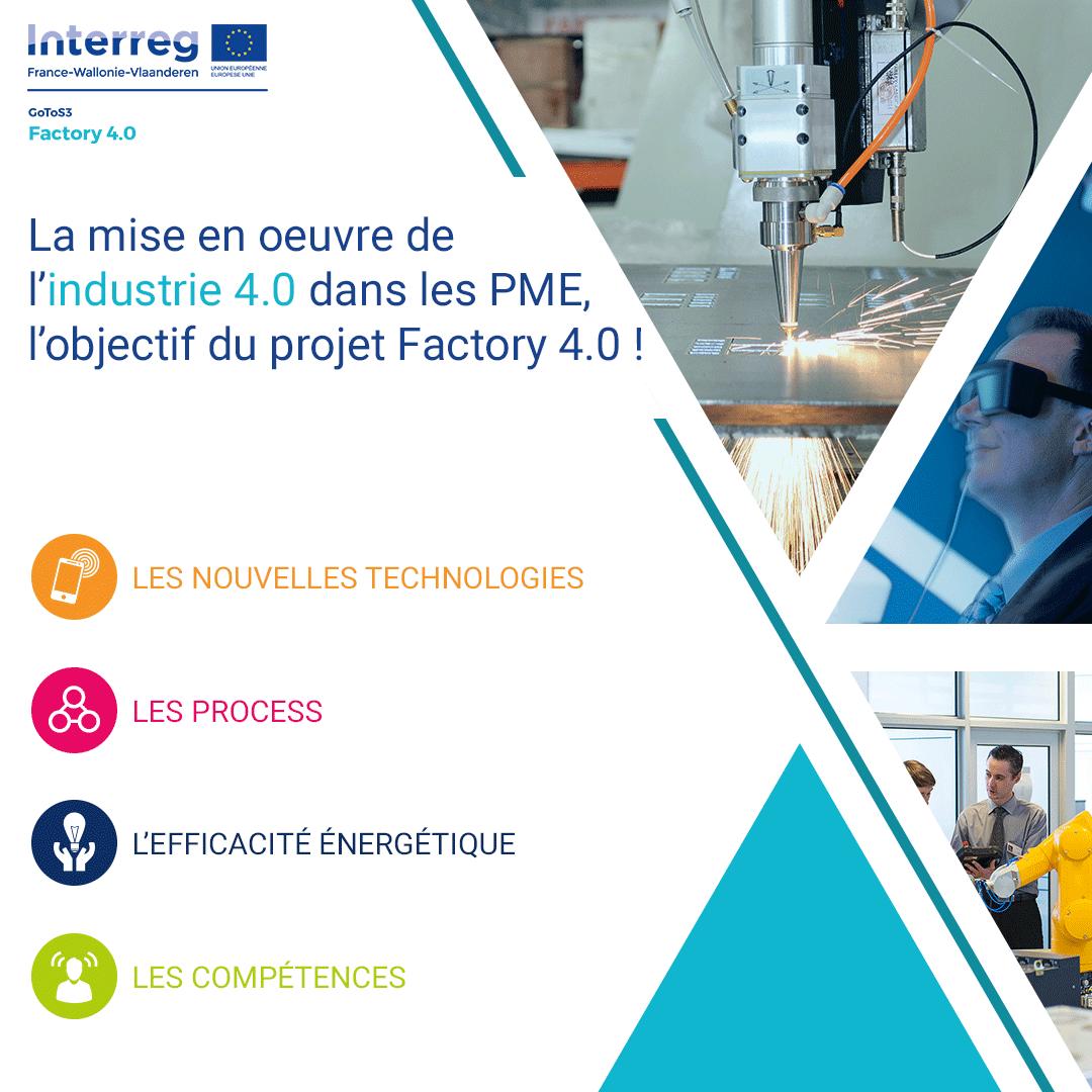 interreg_gotoS3's tweet photo. ➡ Plus d'informations sur https://t.co/gqQSFquJJW
➡ Avec @CetimFrance @IOTcluster @innovationHDF @poleMecaTech @POMWVL @Sirris_be @InterregFWVL
➡ Réagissez avec #Factory4_0 https://t.co/hxc9grrssS