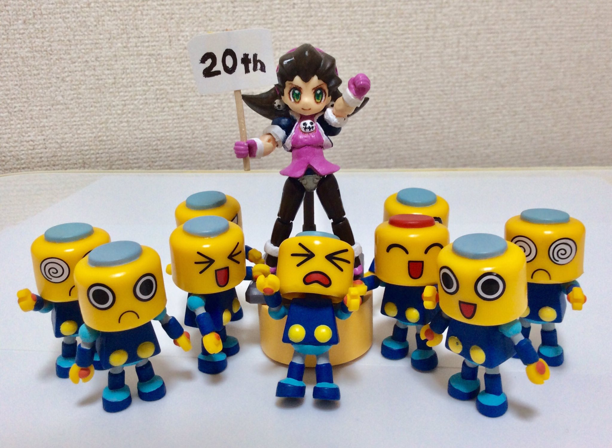 CAPCOM　トロンにコブン 　ロックマンDASH 　プラカップ　2個セット CAPCOM トロンにコブン ロックマンDASH プラカップ 2個セット