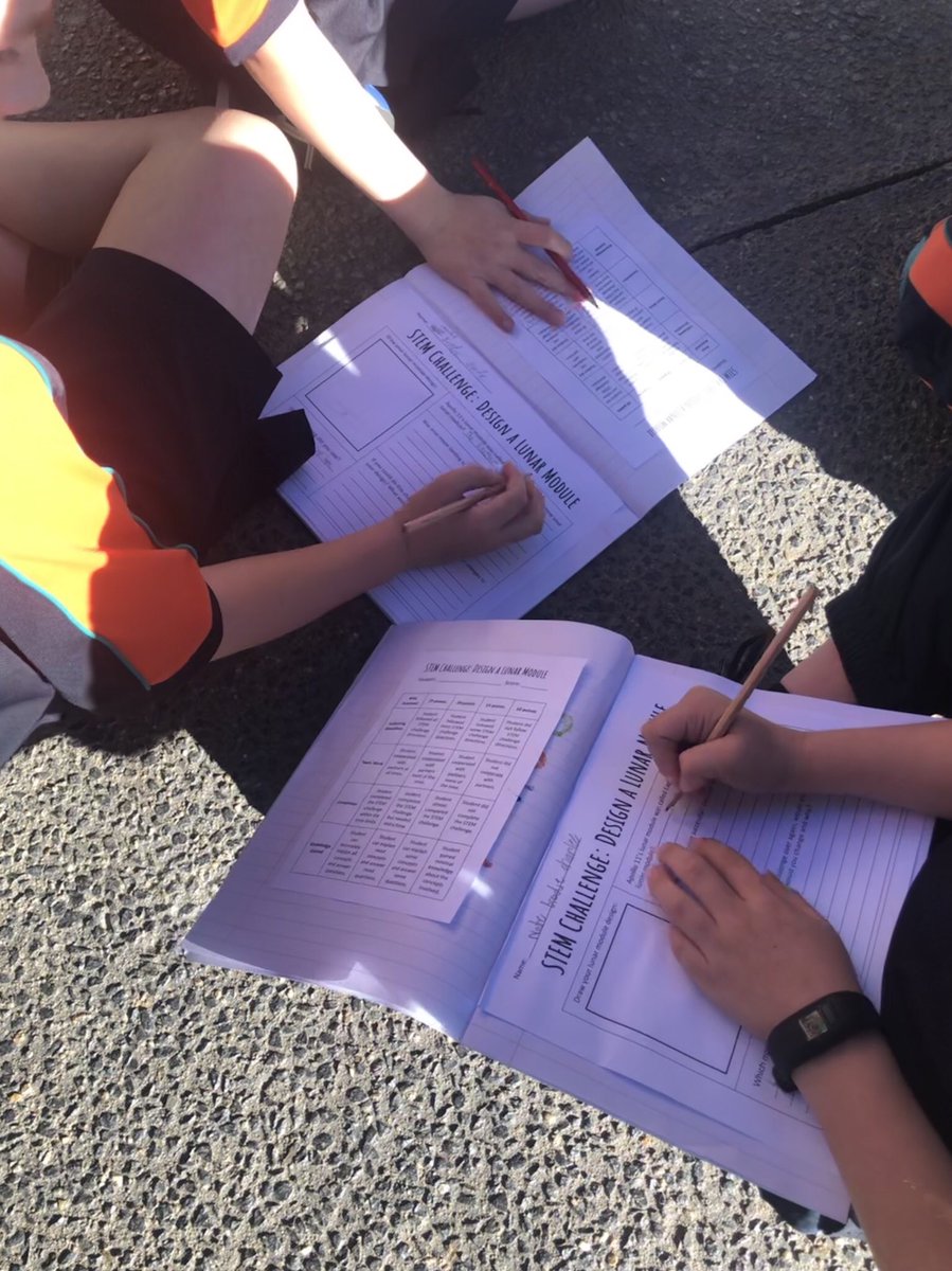 MsEmilyCampbell's tweet photo. Task: Create a Lunar Module. Step one - it must have good shock absorption. Why? The moon has a firm surface and we need to reduce the impact on the Astronauts. #STEM #scienceweek #GoForTheMoon #GoogongLearning #Googong #inquiry https://t.co/hZwWVRu0C8