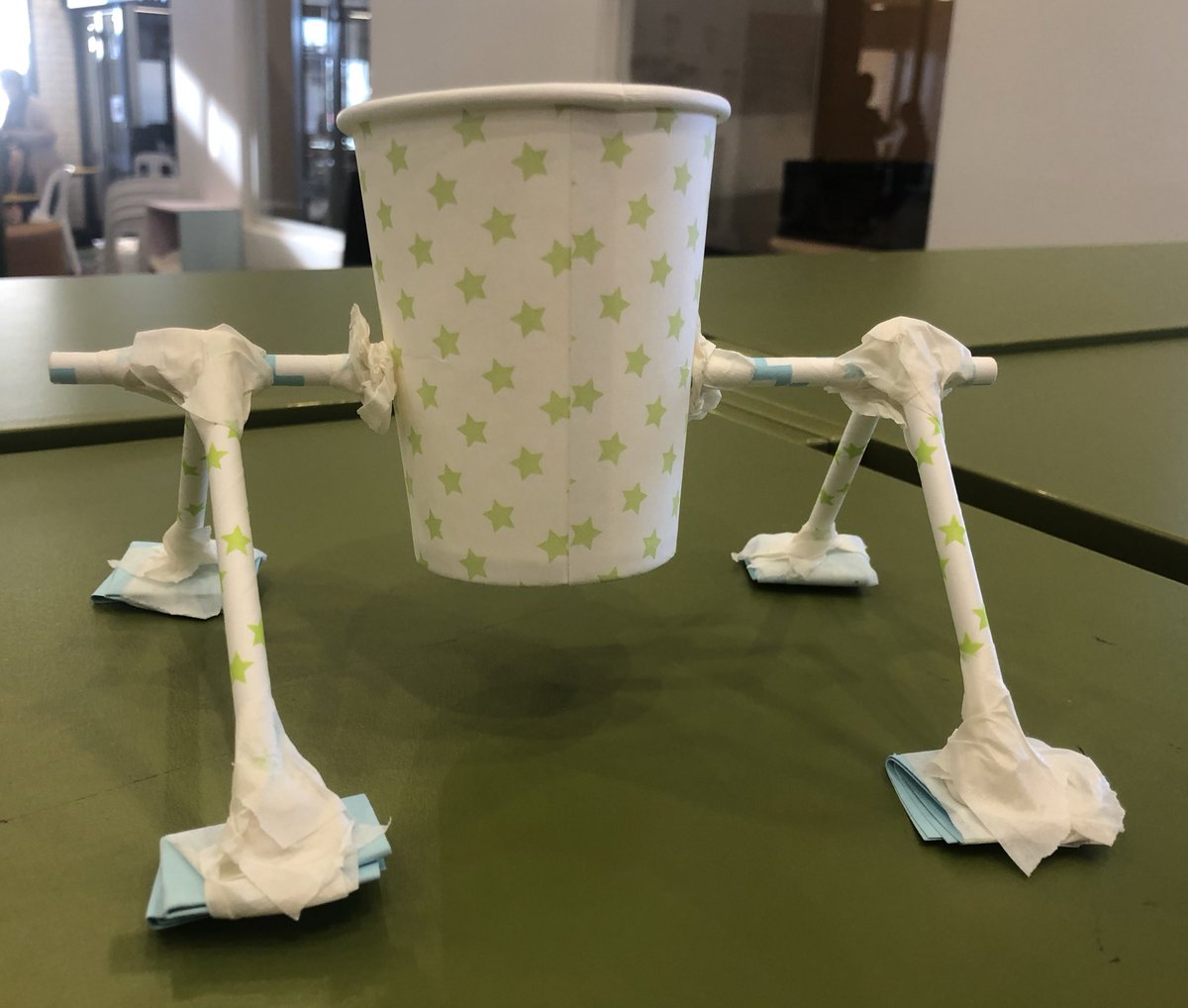 MsEmilyCampbell's tweet photo. Task: Create a Lunar Module. Step one - it must have good shock absorption. Why? The moon has a firm surface and we need to reduce the impact on the Astronauts. #STEM #scienceweek #GoForTheMoon #GoogongLearning #Googong #inquiry https://t.co/hZwWVRu0C8