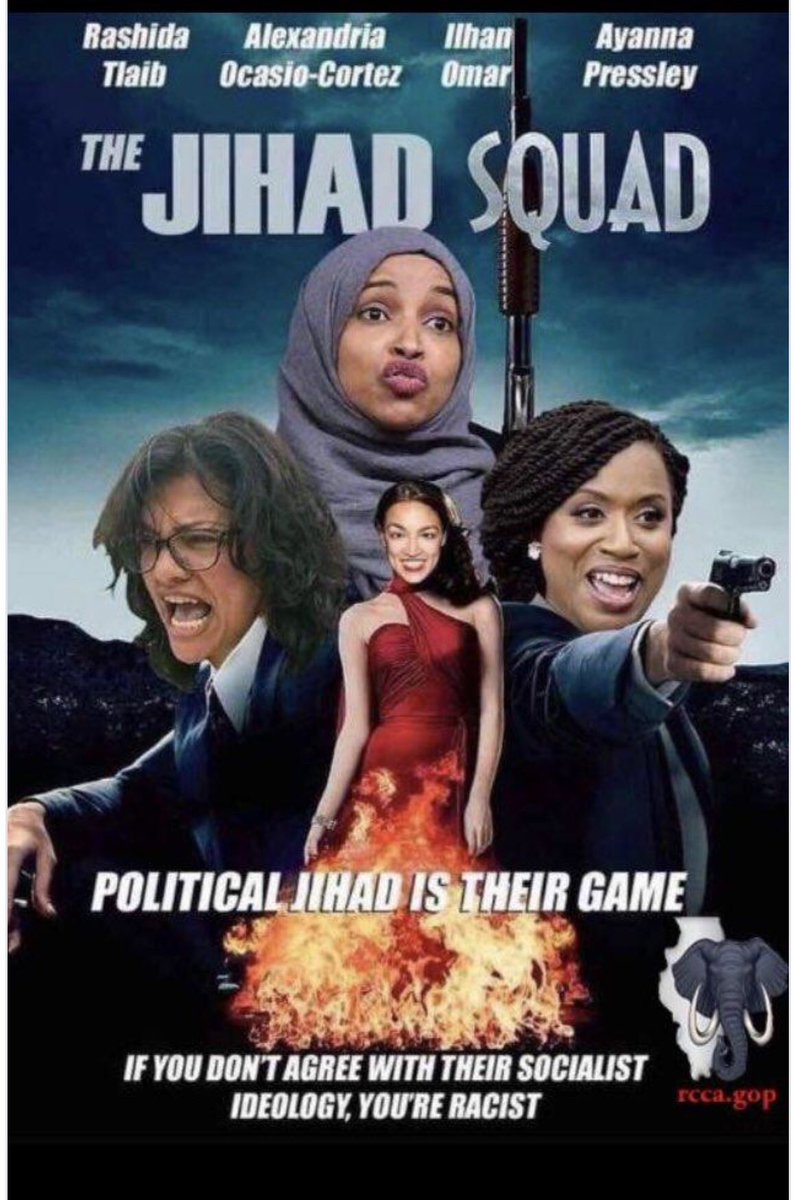 FreakyDXDI's tweet photo. @RashidaTlaib @AOC @RepAOC @IlhanMN @Ilhan @AyannaPressley https://t.co/68kBEkqT0k