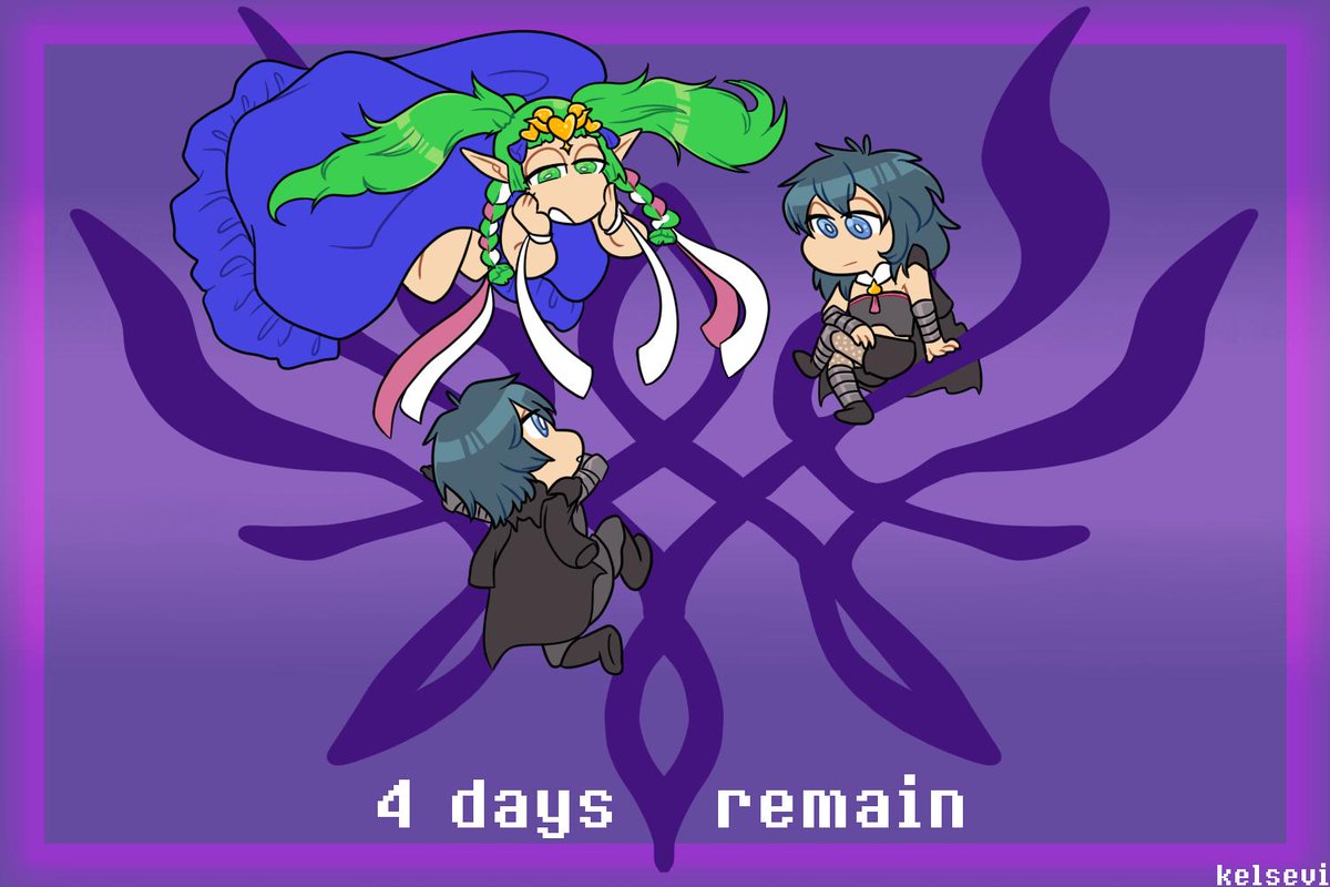 FECCountdown's tweet photo. 4 days until Three Houses! Today's theme is Fódlan characters who aren't part of the titular three houses!

Artists:
@vestariares 
@LightsInheritor 
@sunbandraws 
@hanaminiii https://t.co/hU22Ek0Zeh