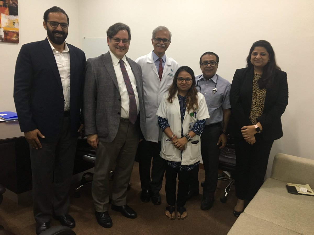 Meeting with Apollo Hospital leadership in Delhi ⁦<a href="/ClevelandClinic/">Cleveland Clinic</a>⁩