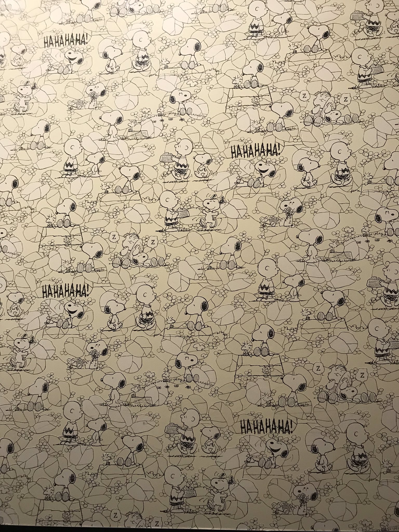 Chaki カラオケの部屋の壁紙スヌーピー Chaki カラオケの部屋の壁紙スヌーピー