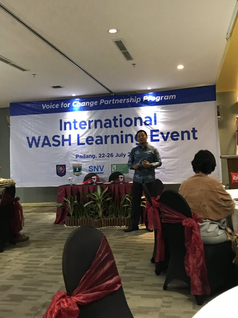 Tesswanzy's tweet photo. Excited to be participating in the 2nd V4CP learning event.Looking forward to lessons on Post ODF strategies, private sector engagement and scaleup.#pushforaction @V4CPGHANA @SNV_WASH @BanyeZunuo @SharonRoose2 https://t.co/ydQeMnRgvb