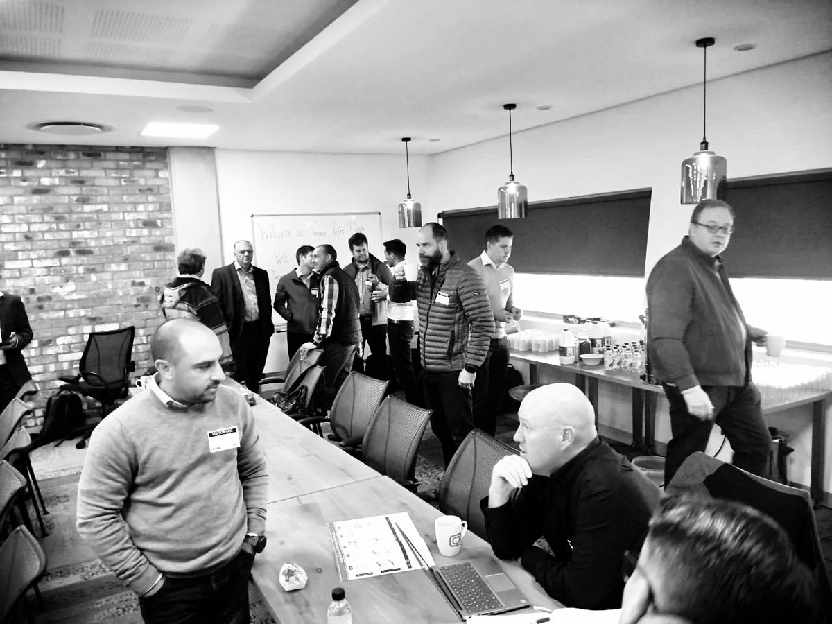TeracoDC's tweet photo. The 2nd edition of #TeracoTechDays kicked off today... #handson #training for building &amp; deploying #network infrastructure, designing IP-EVPN fabric, using open-source tools like #Grafana and #Netbox. Join us for the next edition: 6 &amp; 7 August 2019! https://t.co/AlyOALvgQD