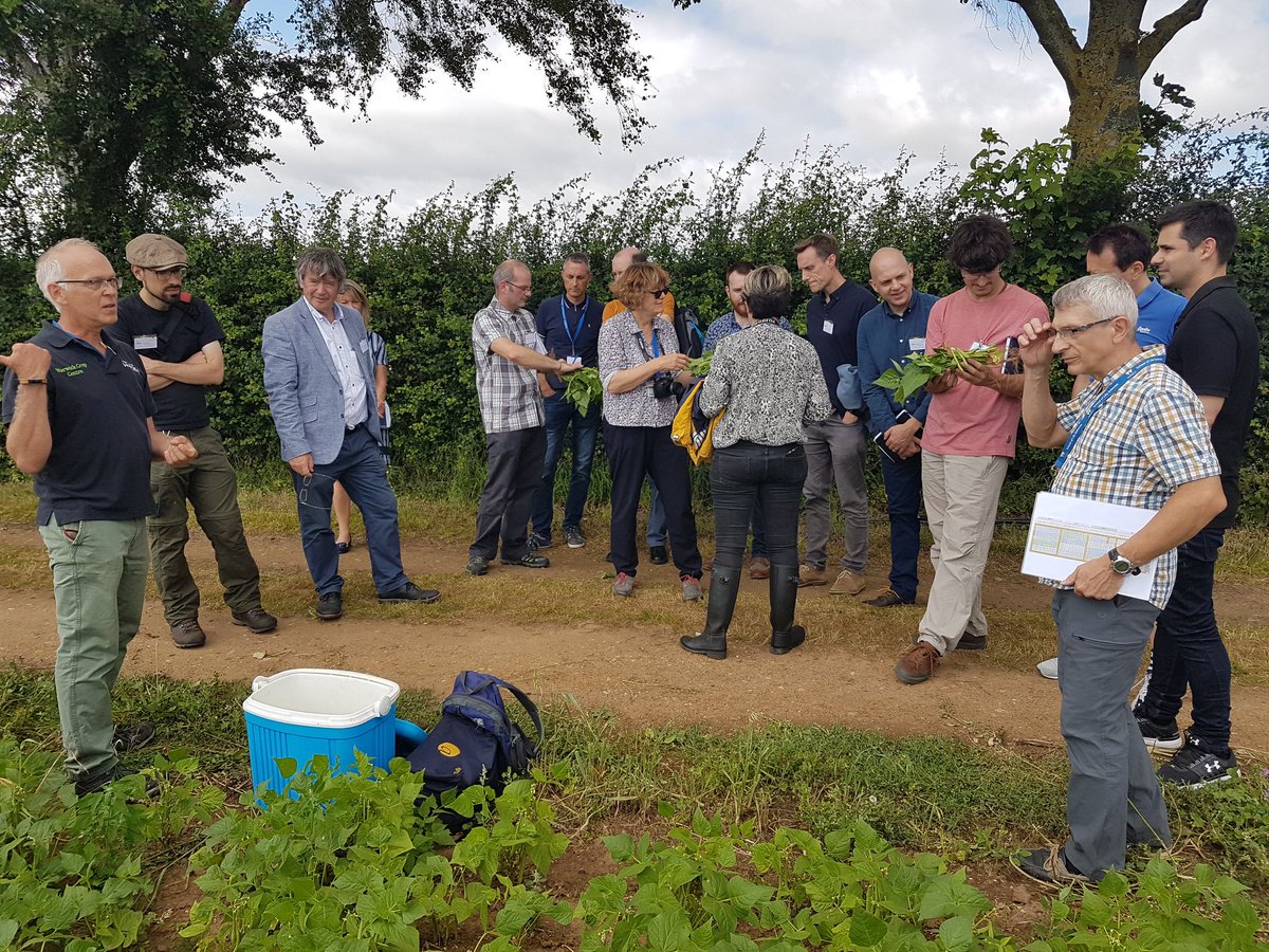 Good to welcome colleagues from Sheffield, Nottingham and Rothamsted to <a href="/WarwickCrop/">Warwick Crop Centre</a> <a href="/WarwickLifeSci/">Life Sciences</a> to discuss phenotyping in the field.