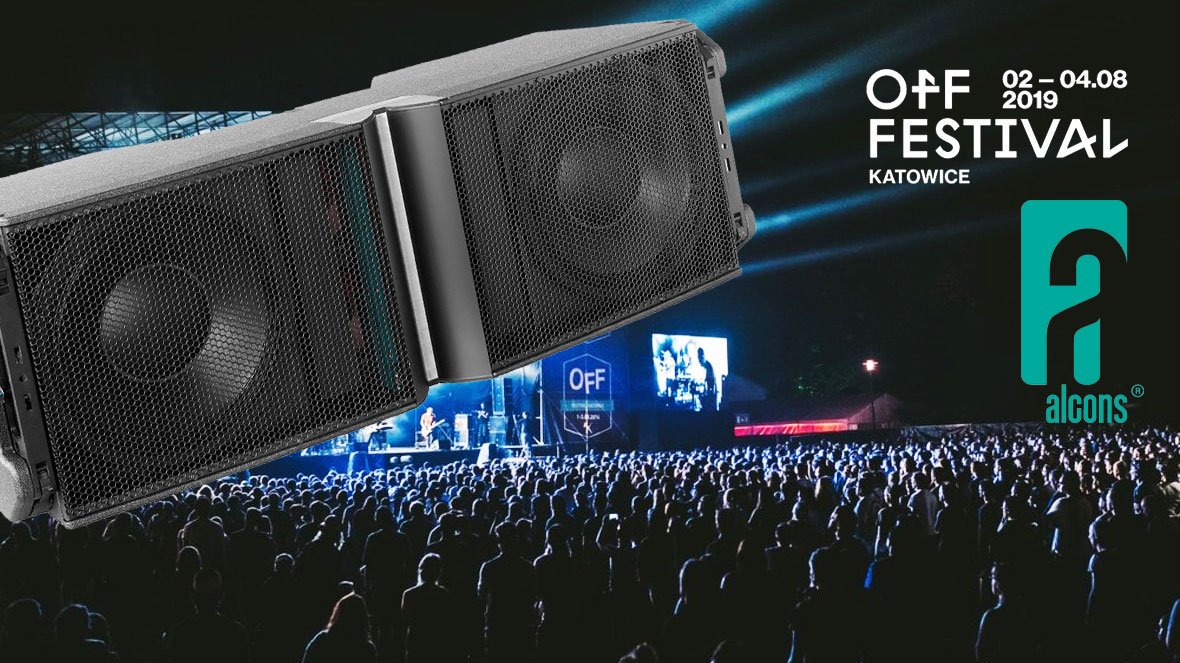 uptone_pl's tweet photo. Systemy nagłośnieniowe @AlconsAudio podczas @OFFfestival 2019, który odbędzie się w dniach 02-04.08.2019 w Katowicach. Na scenie trójki system #LR18, a na głównej scenie zadebiutuje największy #LR28. https://t.co/izmkYhNtSm https://t.co/oHt3iWANfw