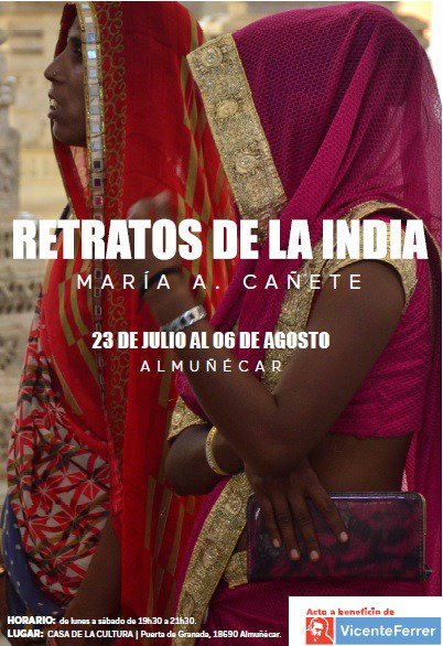 Almuñécar #Almunecar <a href="/AlmunecarAyto/">Almuñécar-Herradura</a> acoge del 23 Julio al 6 Agosto la exposición de #fotografia Retratos de la #India de María Angustias Cañete a beneficio de Fundación Vicente Ferrer @FVICENTEFERRER <a href="/CulturAlmunecar/">CulturAlmuñécar</a> <a href="/albertGGilabert/">Alberto G. Gilabert</a> <a href="/VisitAlmunecar/">Turismo Almuñécar</a> <a href="/adirecto/">Andalucía Directo ❎</a> <a href="/canalsaludaldia/">Salud al Día</a>