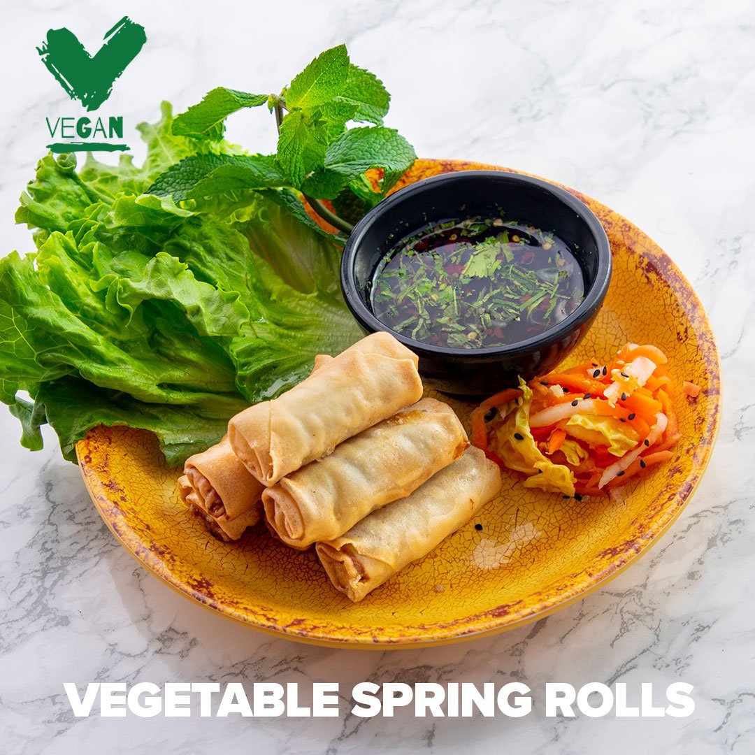 bananatree's tweet photo. We've made finding vegan Pan-Asian dishes a lot easier on our new menus - giving everyone the opportunity to try plant based dishes.
#vegan #veganmainstream #VegSpringRoll #springroll #vegroll #streetfood #foodie #letscookvegan #veganhealth #yesitsvegan #tryvegan #vegetarian https://t.co/D5NkJAwIrd