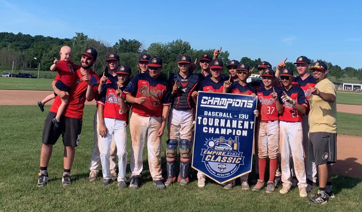 Cjvivacqua's tweet photo. Another tournament and another Championship for @PrfectPractice 13U Jr. Chiefs in the #ChampsEvent Empire Classic. https://t.co/6cR7pV8aUT