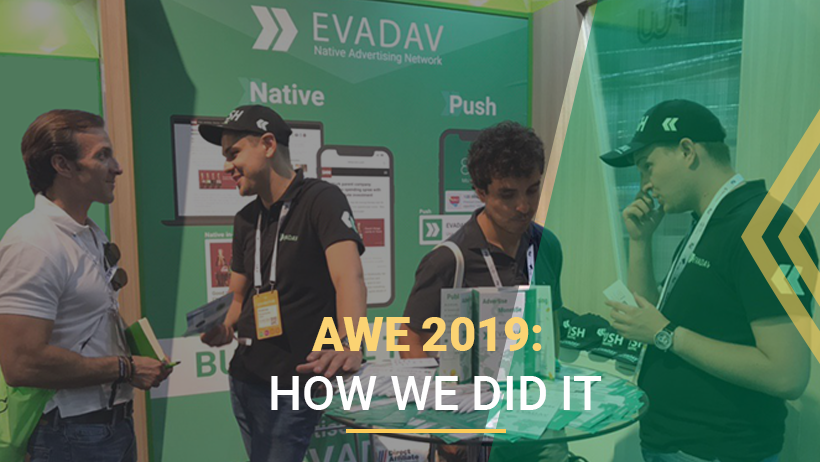 EVADAV2's tweet photo. 💯 AWЕ Barcelona 2019 was the most successful and exciting event ever!
We got a lot of insights, new partners, and friends.
Join us now and get the most from EvaDav every day 👉 https://t.co/NL0WL3fP6M
#pushad #push #pushnotifications #nativeads #monetize #evadav #AWE2019 https://t.co/2L0CCQgcW0