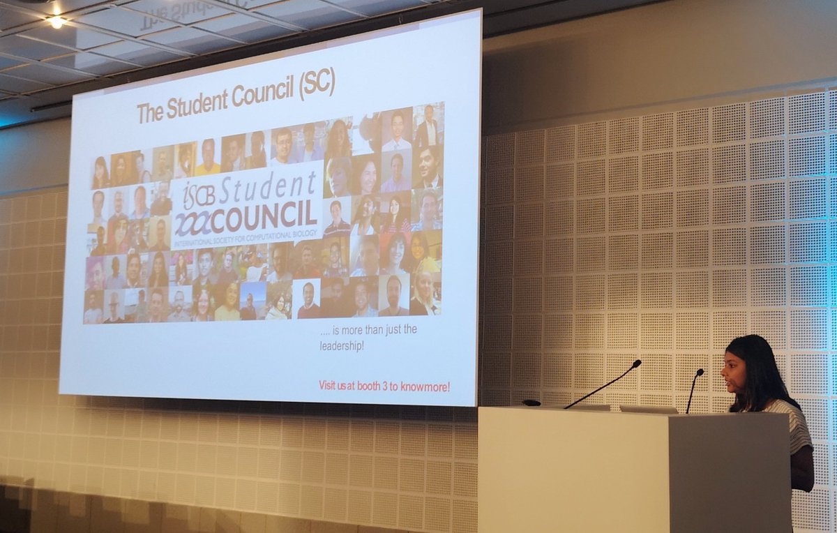 Farzana Rahman (@propicee) on Twitter photo <a href="/iscbsc/">ISCB Student Council</a> chair <a href="/aishualex/">Aishwarya Alex</a> presenting Student Council updates at the TownHall meeting #ISMBECCB19 #SCS2019. <a href="/iscb/">ISCB News</a> <a href="/ISMBinfo/">ISMB/ECCB Conference</a> <a href="/iscbsc/">ISCB Student Council</a> chair <a href="/aishualex/">Aishwarya Alex</a> presenting Student Council updates at the TownHall meeting #ISMBECCB19 #SCS2019. <a href="/iscb/">ISCB News</a> <a href="/ISMBinfo/">ISMB/ECCB Conference</a>