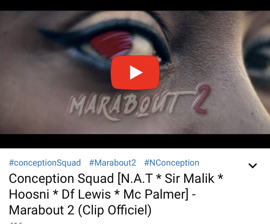 SoundProd2's tweet photo. Le Clip tant attendu de #Marabout_2 est enfin disponible ici >>> https://t.co/V3RQZWvKTf
Je sais que tu vas kiffer mais n'oublies pas de partager ๐โ๐พ
Un Chef d'oeuvre #NConception๐ฅ @ConcepMusic237 https://t.co/FFMYB1bcRJ