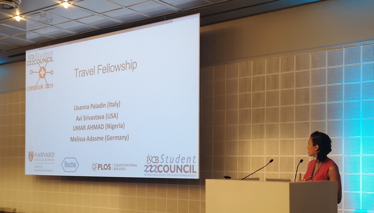 Farzana Rahman (@propicee) on Twitter photo #SCS2019 Chair <a href="/AmelBekkar/">Amel Bekkar</a> presenting SCS updates at the TownHall meeting at #ISMBECCB19. <a href="/iscbsc/">ISCB Student Council</a> <a href="/iscb/">ISCB News</a> <a href="/ISMBinfo/">ISMB/ECCB Conference</a> #SCS2019 Chair <a href="/AmelBekkar/">Amel Bekkar</a> presenting SCS updates at the TownHall meeting at #ISMBECCB19. <a href="/iscbsc/">ISCB Student Council</a> <a href="/iscb/">ISCB News</a> <a href="/ISMBinfo/">ISMB/ECCB Conference</a>