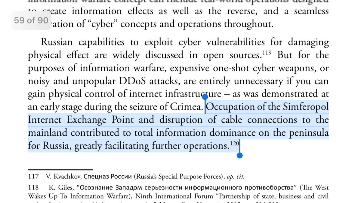 31/ SELF-INFLICTED VULNERABILITIES: Total information dominance is enabled by gaining physical control of target nation’s internet infrastructure.