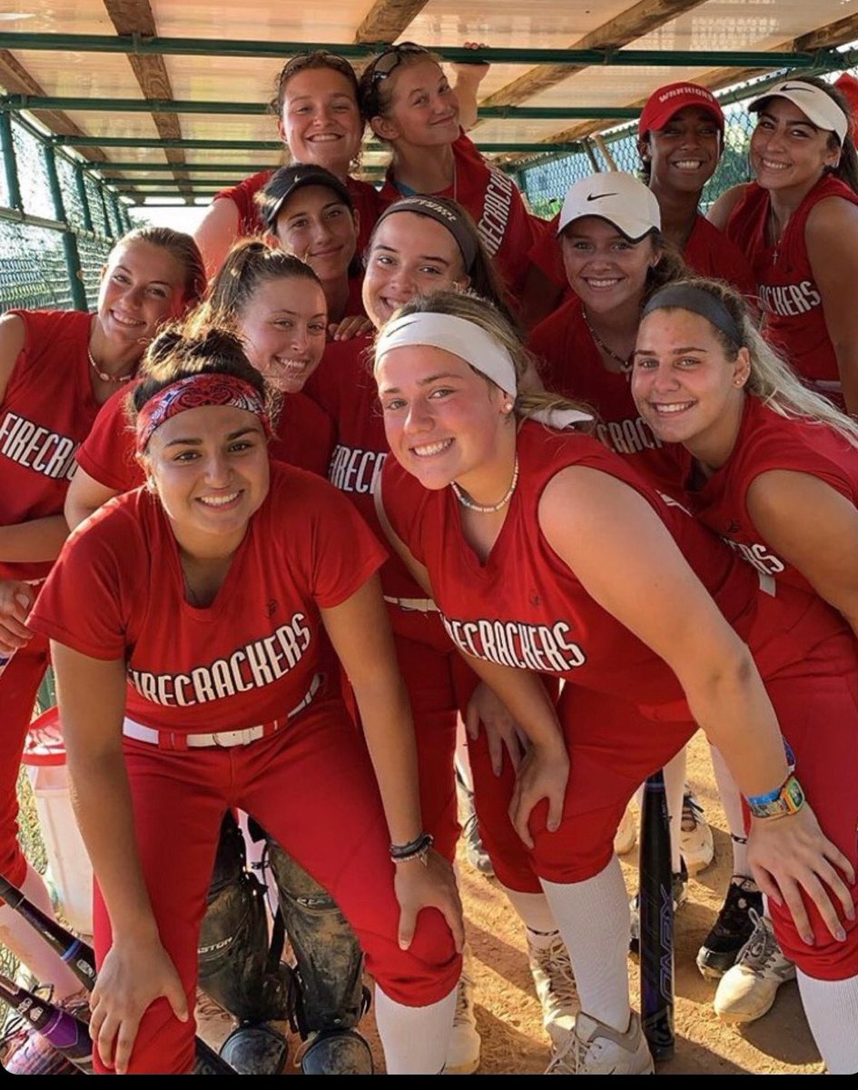 Firecrackers_NJ's tweet photo. Yesterday, we celebrated our 4 seniors. All will be playing ball at the next level. Aleeah Randazzo - Rutgers University, Gianna Palmieri - Drew University, Sophie Wilson - St. Peter’s University, Alyssa Castera - East Stroudsburg University. You will be missed! #seniors https://t.co/h60zO4fVHR