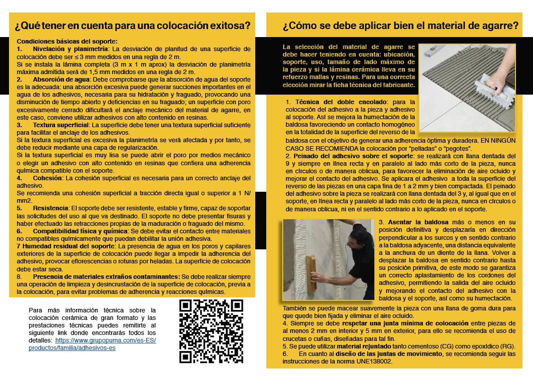 ¿Qué hay que tener en cuenta para colocar una placa #cerámica de grandes dimensiones? Te lo mostramos en esta nueva edición #ConsejosPro