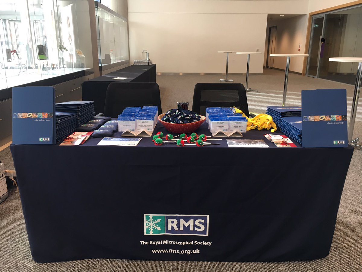 RoyalMicroSoc's tweet photo. All set up and ready for our Single Cell Data Analysis meeting taking place at the Francis Crick today! We look forward to welcoming you at 8:45! #singlecelldataanalysis https://t.co/5KLxGpfYJm