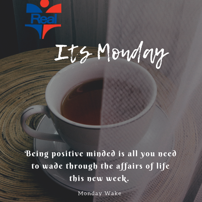 LogisticsReal's tweet photo. Starting the new week can be filled with mixed feelings. We want you to do better than the weeks before,#MondayMotivation #MondayThoughts #MondayWake #RealLogisticsLimited #BePositive https://t.co/CWJKcSAOXk