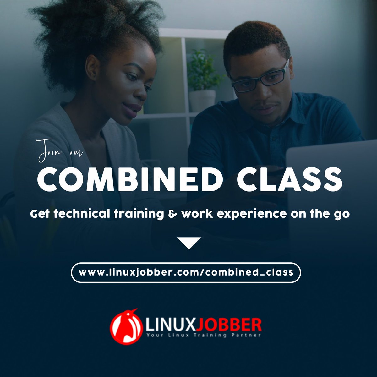linuxjobber's tweet photo. Get technical training and work experience in our combined class training. All in one, just for you.
To apply, visit: https://t.co/0a6yry9HEQ
#linuxjobber #workexperience https://t.co/NexDFP6X3p