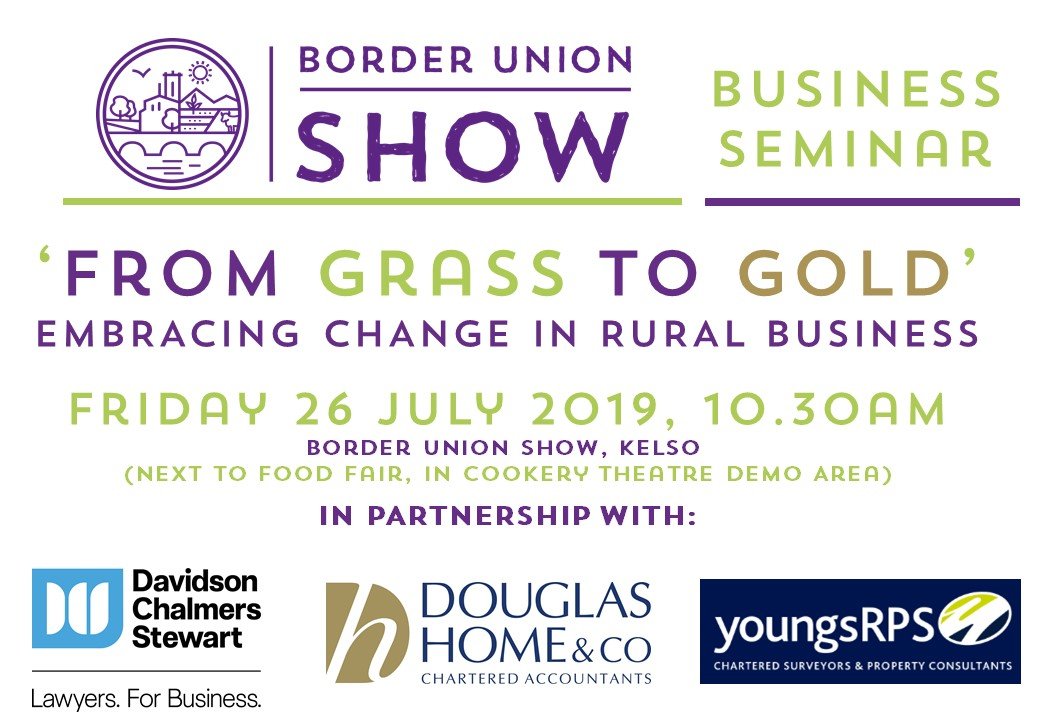 youngsRPS_Scot's tweet photo. It’s less than one week until the @BorderUnion Business Seminar- Grass to Gold!
The seminar starts at 10:30am on Friday 26th July and is free to attend.
For more info click on the link below:
https://t.co/N0WkaGG19i
#grasstogold #borderunion #farmers #seminar #landagents https://t.co/rr0Y910hBI